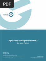 Agile Service Design Framework Enfocus Solutions