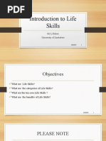 Introduction To Life Skills