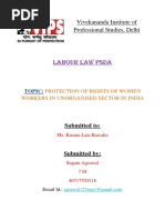 Labour Law Psda: Vivekananda Institute of Professional Studies, Delhi