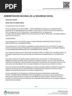 Reso 273-2021 Anses - Convenio Prestaciones