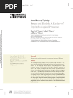 Stress and Health: A Review of Psychobiological Processes