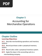 Chapter 5 - Accounting For Merchandise Operations