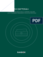 RX Daytona+: A Fully Automated Clinical Chemistry Analyser With A Combined Throughput of 450 Tests Per Hour