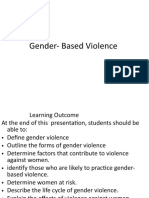 Gender Based Violence