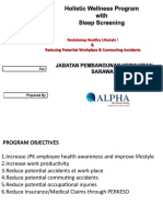 Reclaiming Healthy Lifestyle ! & Reducing Potential Workplace & Commuting Accidents