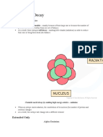 Radioactive Decay: Basics