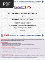 1by17cv020 - Internship Presentation