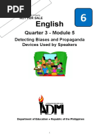 English: Quarter 3 - Module 5