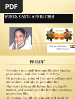 Women - Caste and Reform