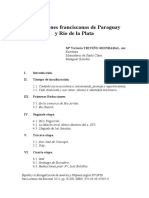 Reducciones Franciscanas de Paraguay YRio de La Plata