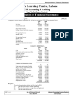 Adam's Learning Centre, Lahore: Interpretation of Financial Statements