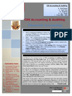 Past Papers CSS Financial Accounting