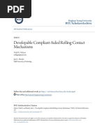 Developable Compliant-Aided Rolling-Contact Mechanisms