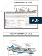 4 - Penampang Membujur Kapal-Haluan & Buritan