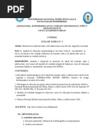 Tarea N 1 Situación de Salud Del Neonato Niño y Adolescente PRIMERA ACTIVIDAD