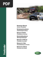 Freelander 1 MY01 - Workshop Manual - Service Procedures (LRL0350ENG)