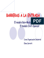 Barreras A La Entrada