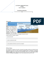 Actividad Complementaria 5° Básico - Olas y Mareas