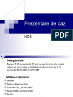 Caz Clinic Hemoragie Digestiva Superioara