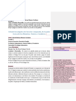 Artículo Investigativo de Derecho Comparado, de Ecuador Acerca de Los Alimentos, Tutores y Curadores