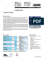 Jumo Diratron 104/108/116/132: Compact Controller