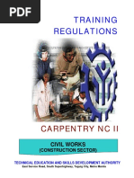 Carpentry NC II - 21 Days