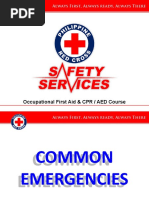 Module 4 Common Emergencies