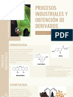 Grupo 2 Proceso Industrial y Derivados de Las Cumarinas