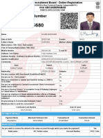 Registration Number: Secunderabad