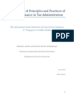 Assessment of Principles and Practices o