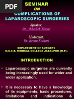 Complications of Laparoscopic Surgeries