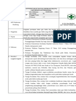 Sop Deteksi Dini Dan Rujukan Balita Gibur Atau Yg Beresiko Gizbur PKM GND 2021