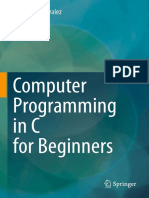 Computer Programming in C For Beginners