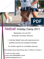 Netball Whit Camp