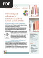 Celebrating Our Milestones in International School Library Month (ISLM)