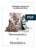 Apostila Hermeneutica e Homiletica Pronta PDF