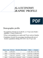 Kerala Economy Demographic Profile