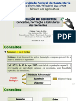 Aula - Conceitos, Formação e Estrutura Das Sementes