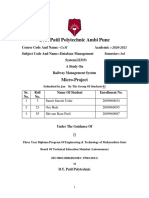 DMS-Railway Management System