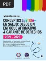 Manual de Curso Conceptos LGBTQIA+ en Salud