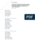 Ramirez Levy Virginia. Clasificación Sistemática