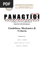 Guidelines, Mechanics & Criteria