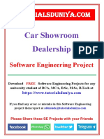 Car Showroom Dealership - TutorialsDuniya