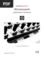 NS1nanosynth Experimenters Kit 1.0