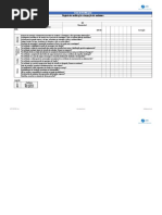 Lista de Verificação Andaimes