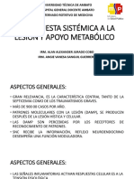 Respuesta Sistémica A La Lesión y Apoyo Metabólico