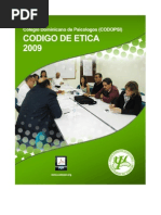 Manual de Etica Del Colegio Dominicano de Psicologos