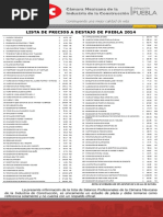 Costos Construccin 2014