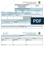 Informe Académico 1ro A Educacion Artistica