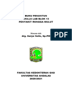 Buku Penuntun SL Penyakit Mulut TH 2020 Dan Lembar Pengesahan